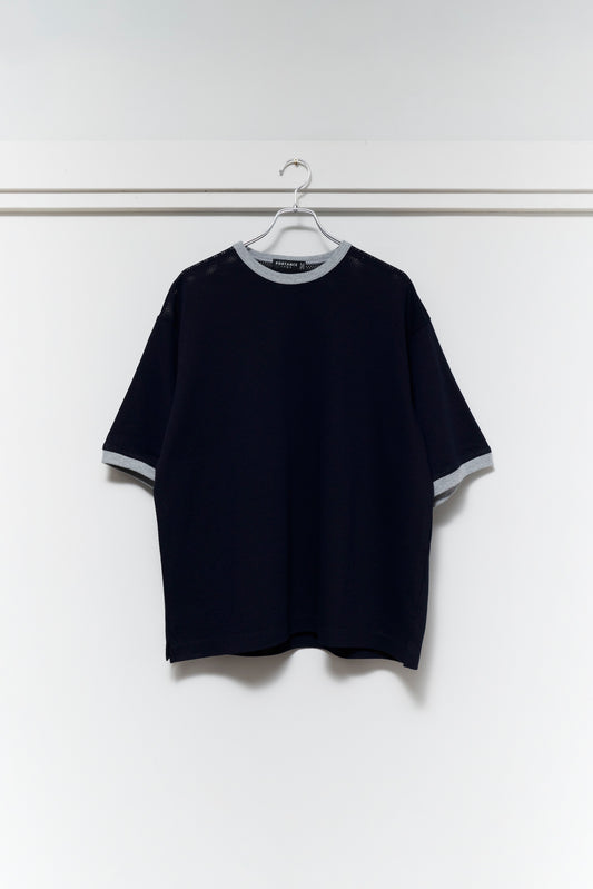 C/MESH RINGR TEE