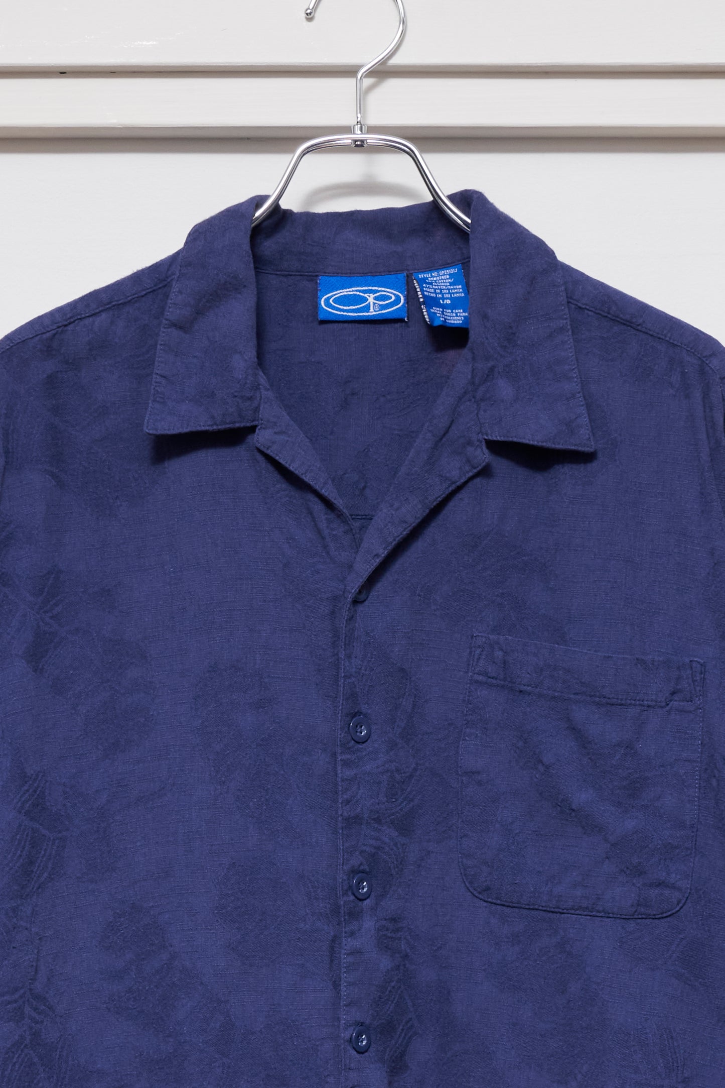 Ocean Pacific Open Collar Rayon Blend Shirt