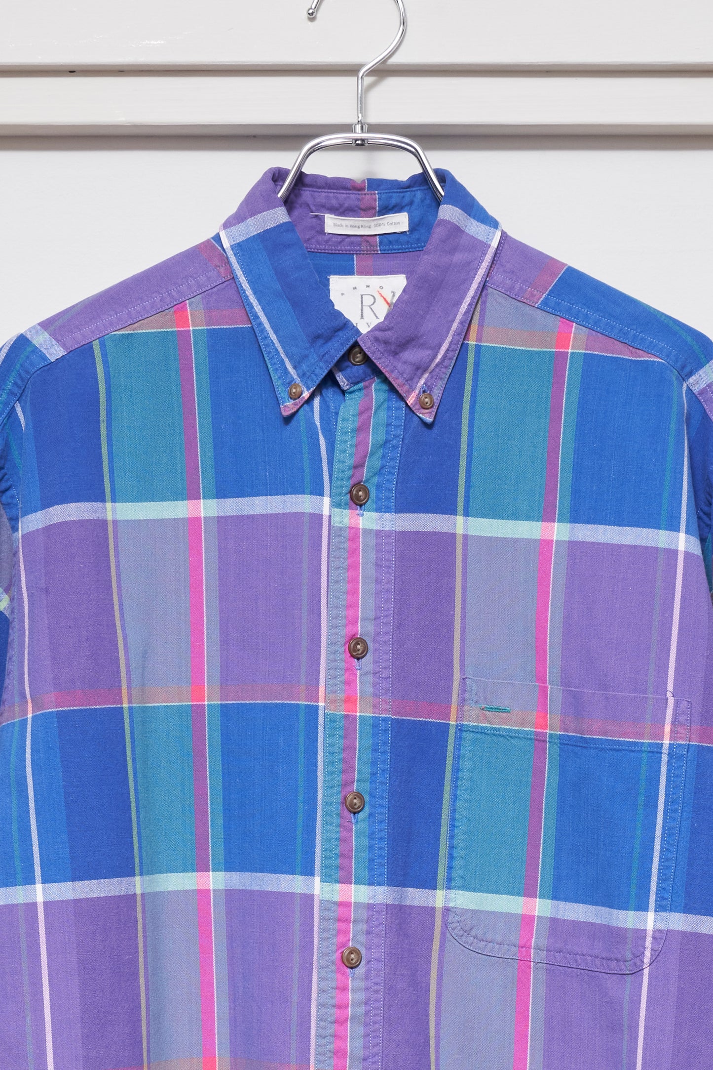 RIVER BRAND Cotton Plaid Shirt