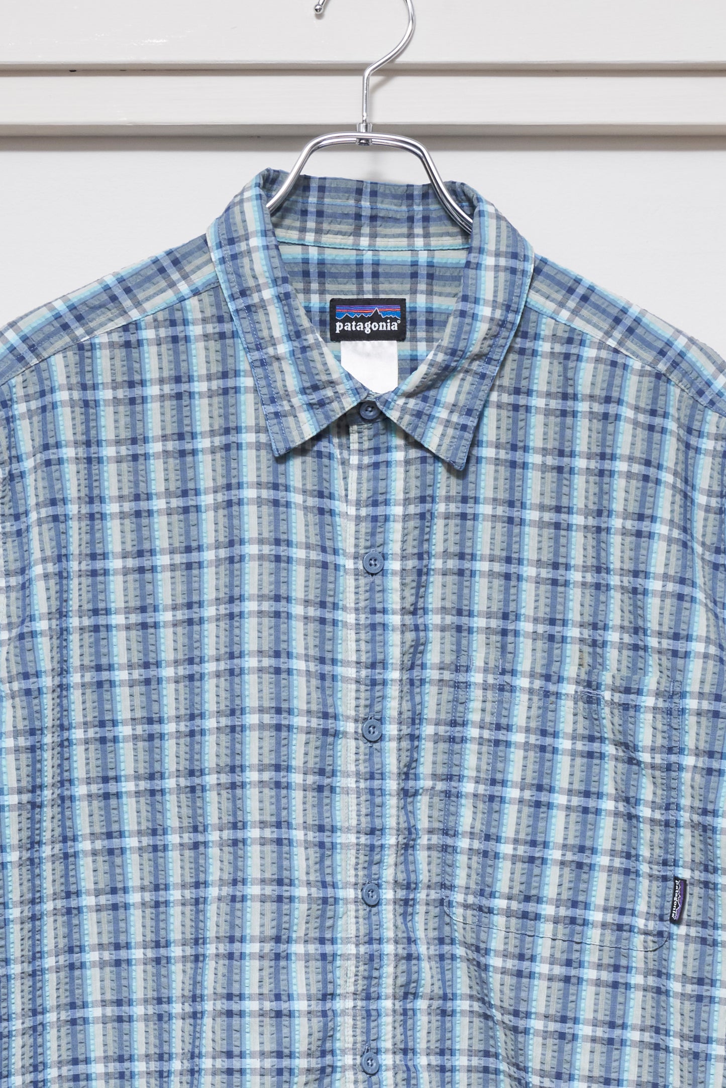 Patagonia Seersucker Plaid Shirt