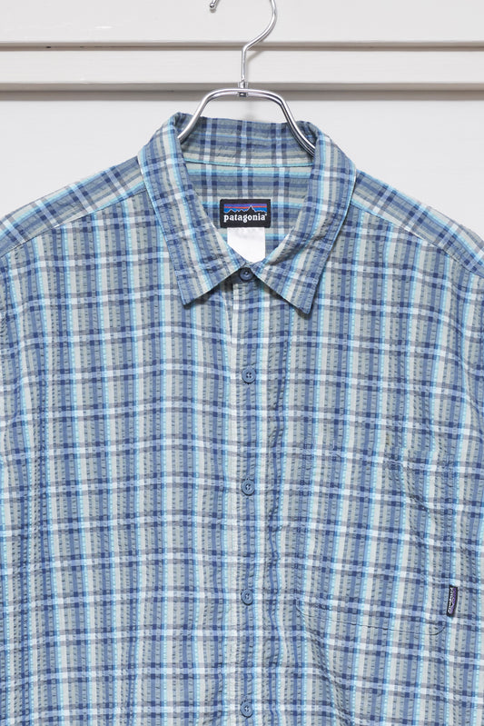 Patagonia Seersucker Plaid Shirt
