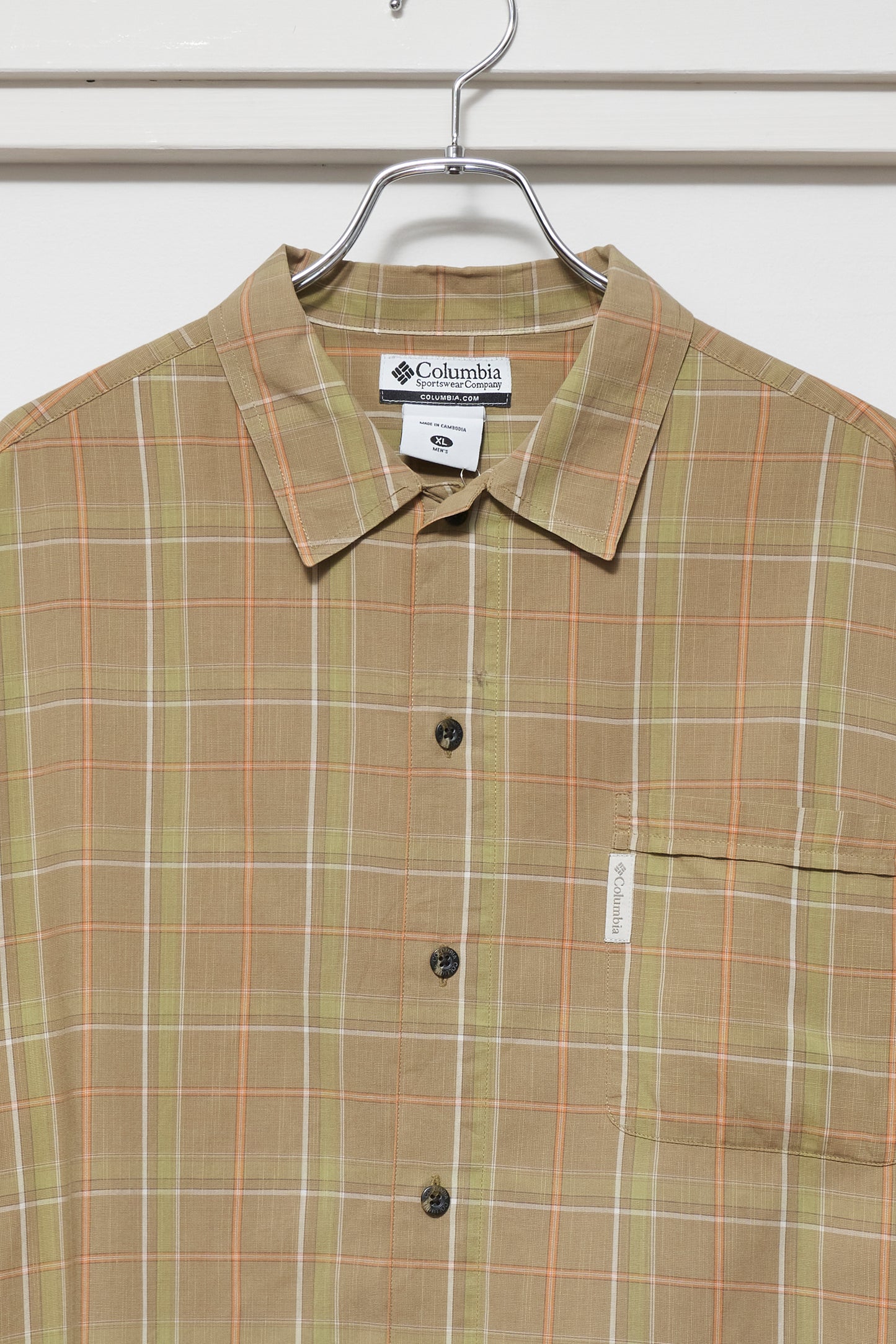 Columbia Cotton Plaid Shirt