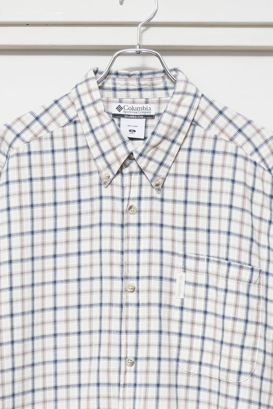 Columbia Cotton Plaid Shirt