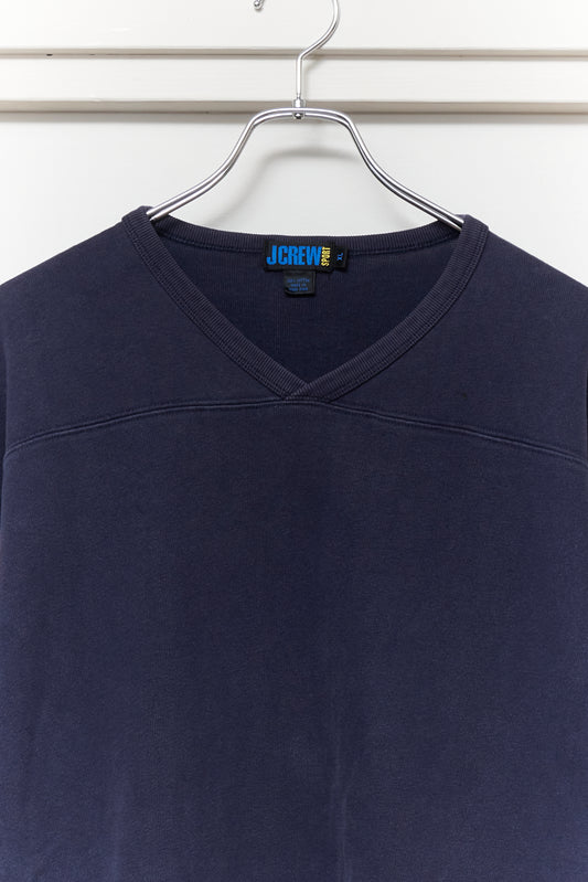 J.CREW SPORTS Heavyweight Cotton V Neck Pullover