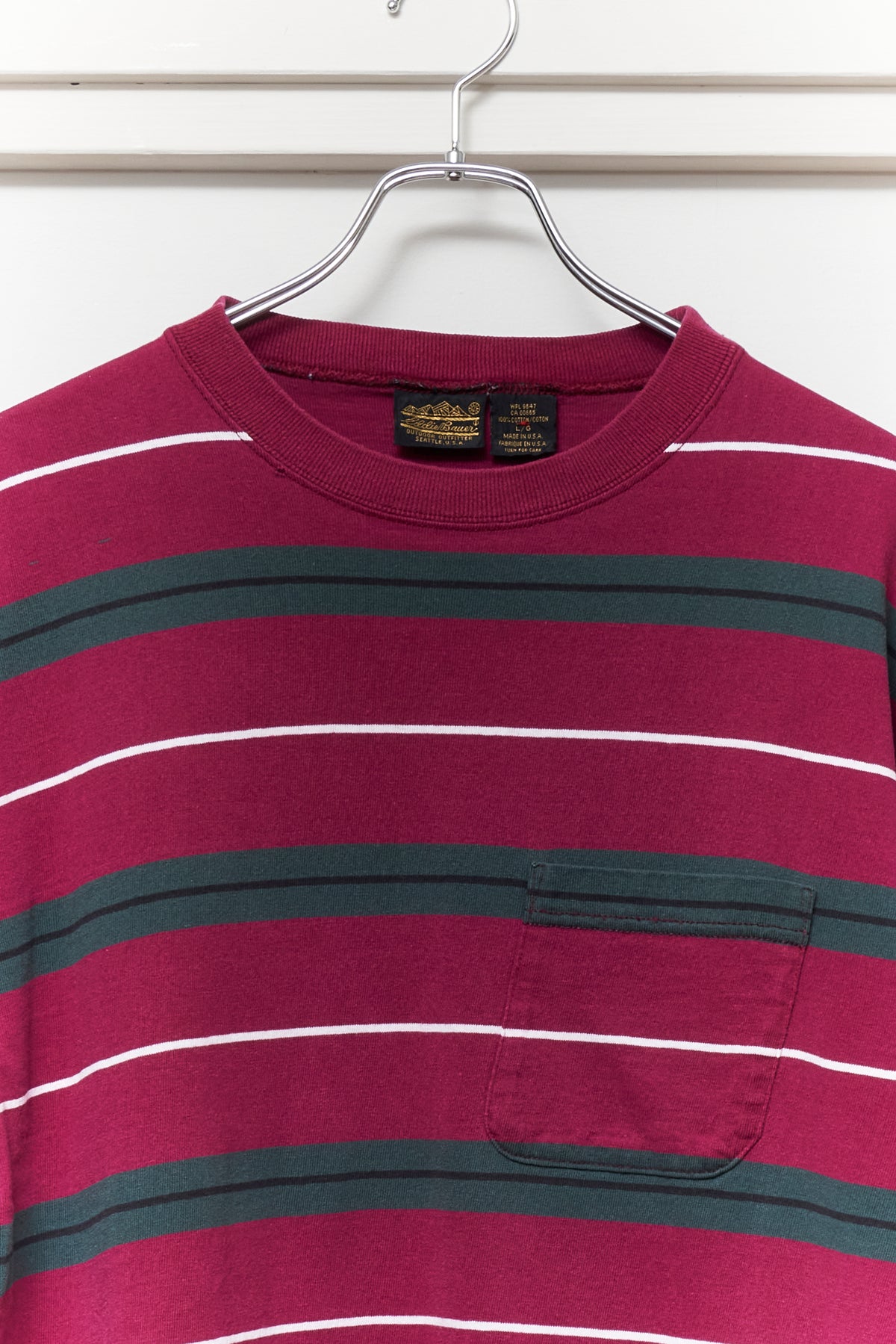 Eddie Bauer Multi Striped Long Sleeve Tee