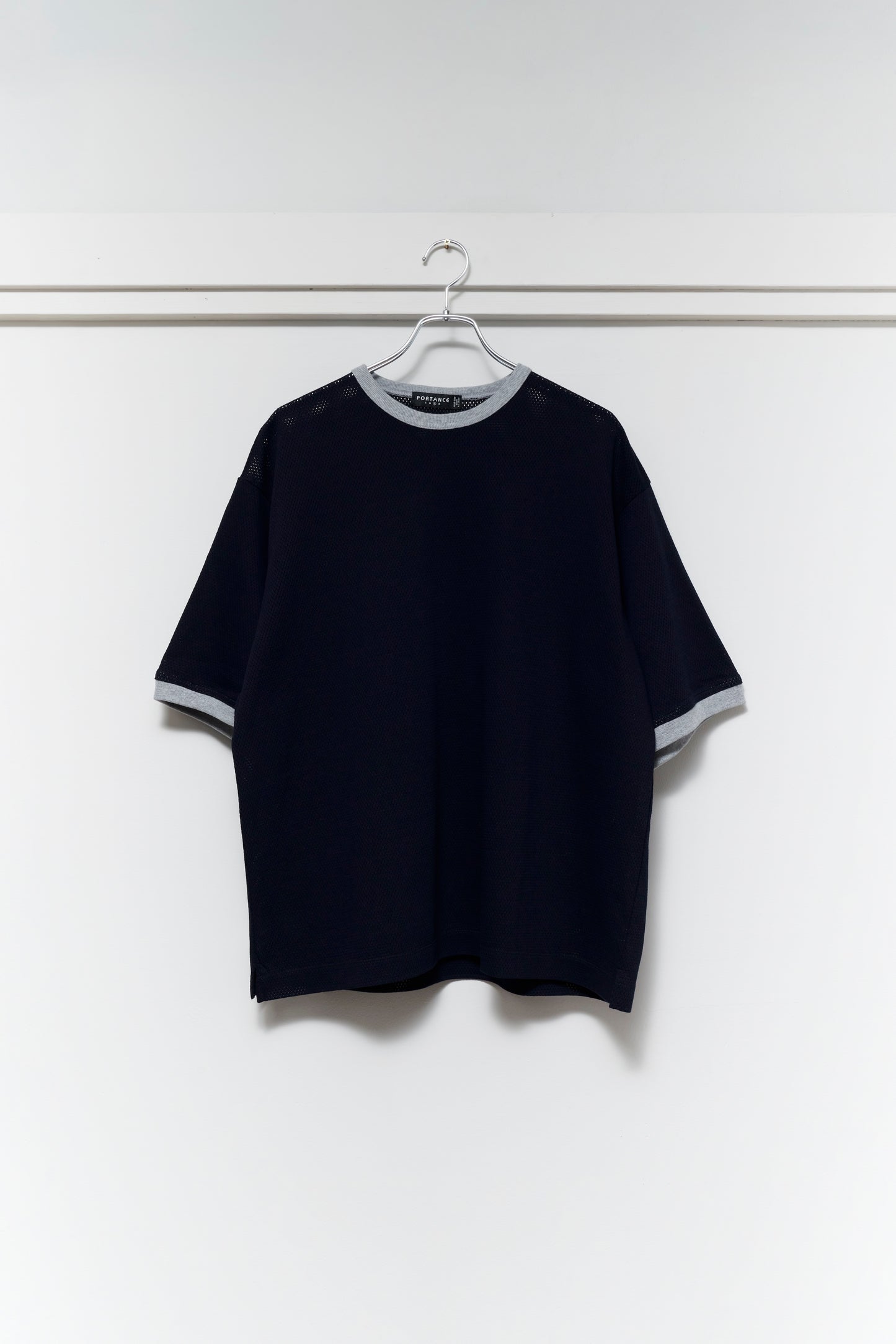 C/MESH RINGR TEE