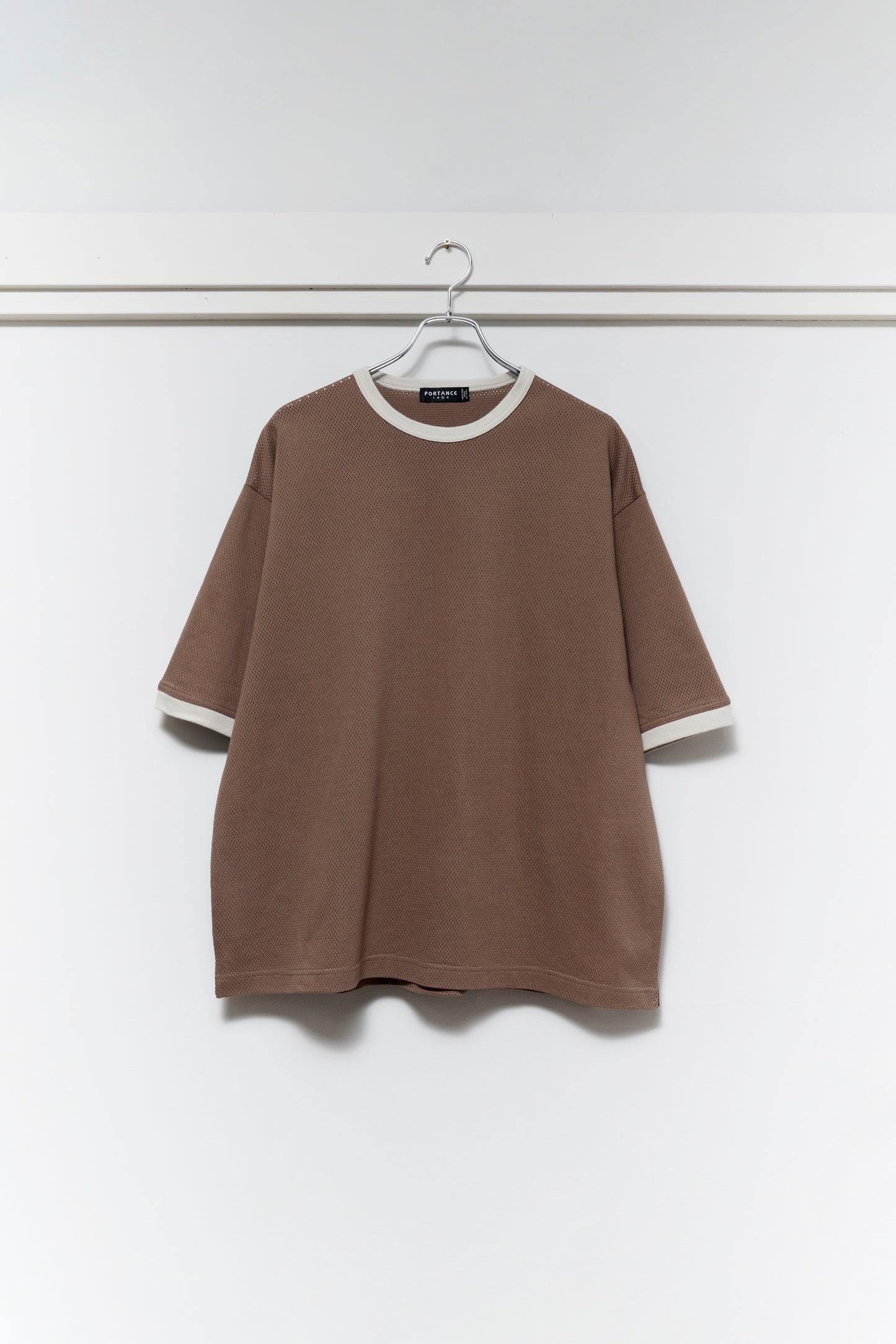 C/MESH RINGR TEE