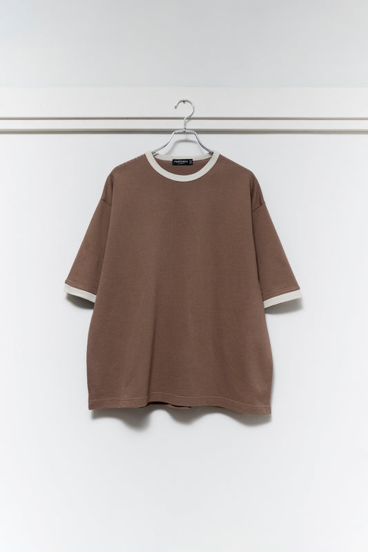 C/MESH RINGR TEE
