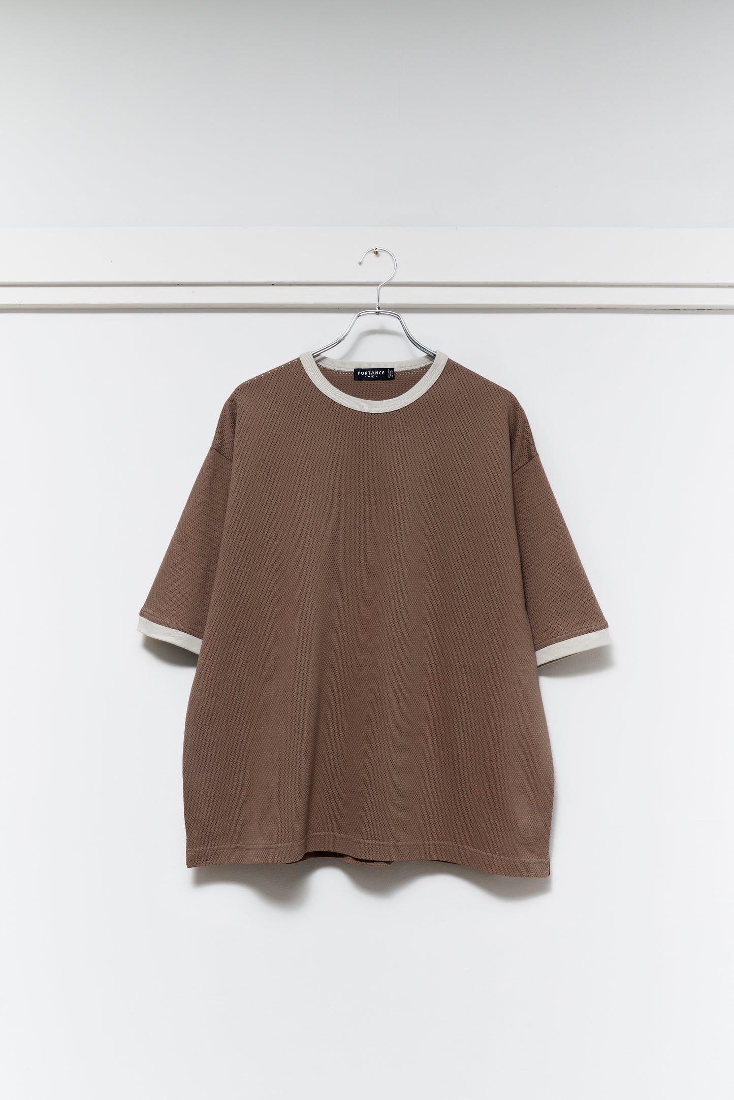 C/MESH RINGR TEE