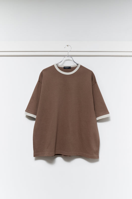 C/MESH RINGR TEE
