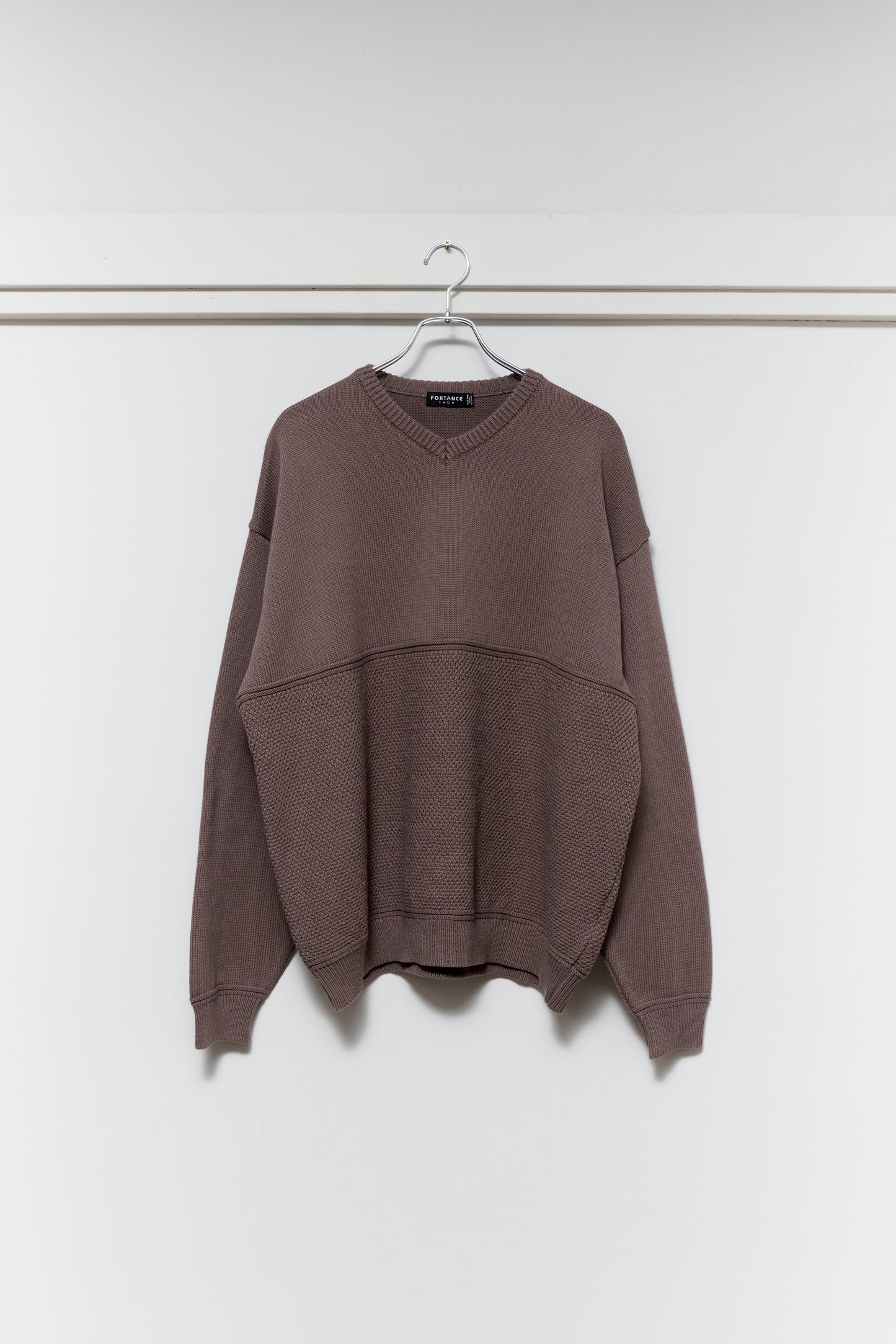 COTTON KANOKO V-KNIT