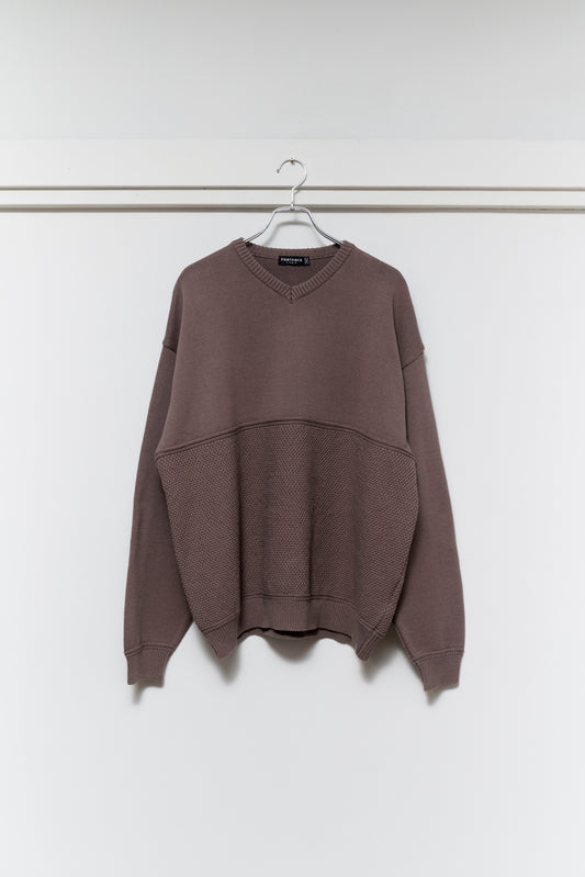 COTTON KANOKO V-KNIT