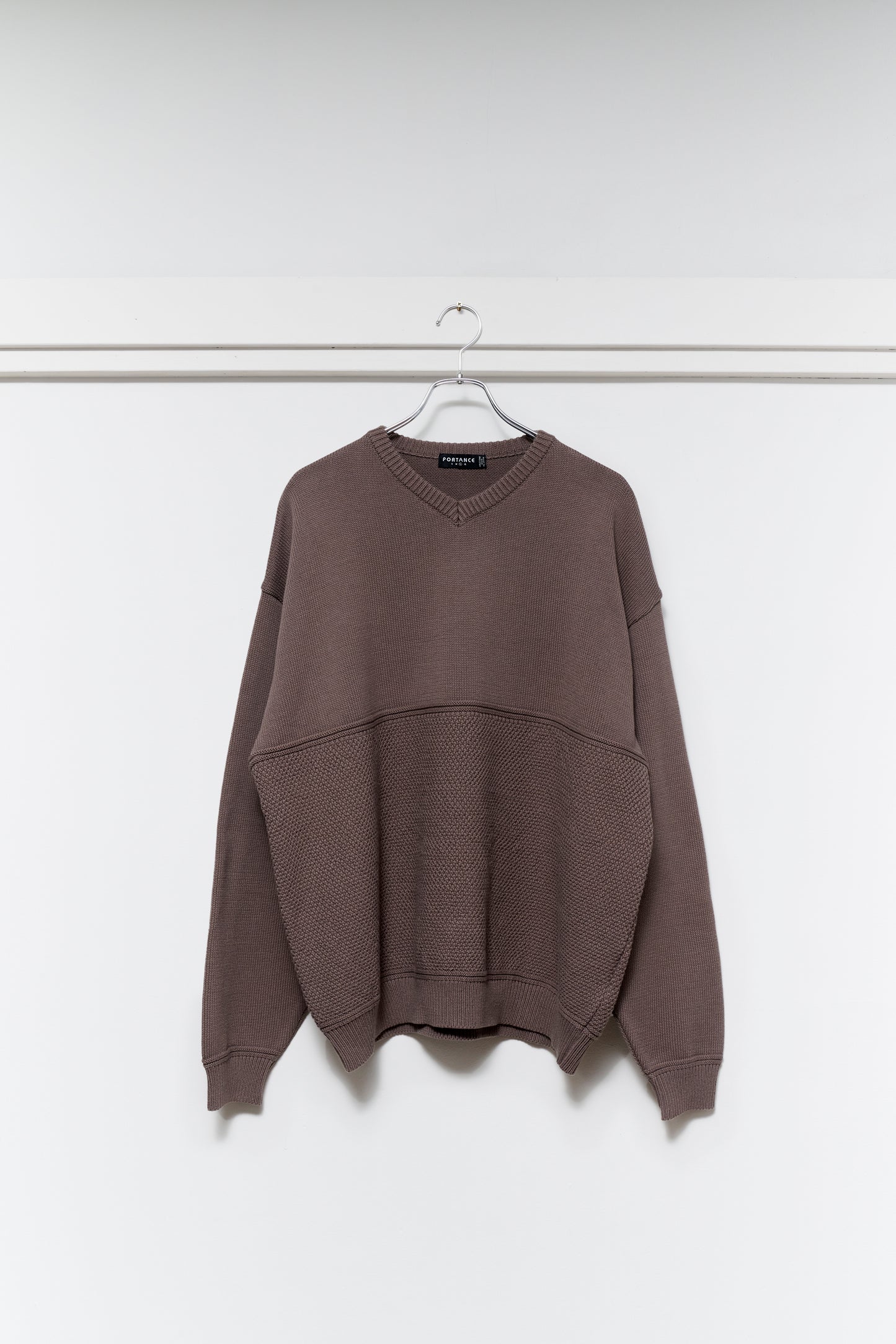 COTTON KANOKO V-KNIT