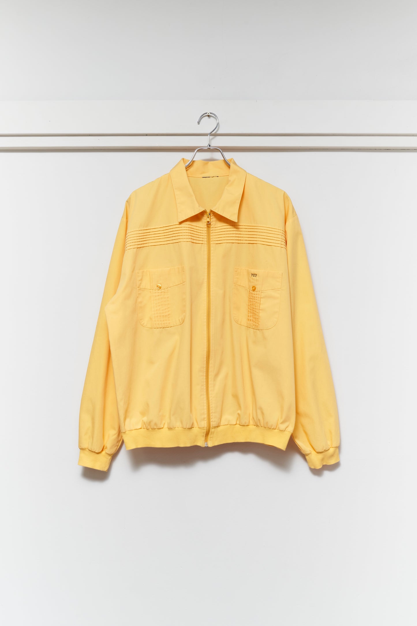 JOHN BRAIR Poly Zip Up Jacket