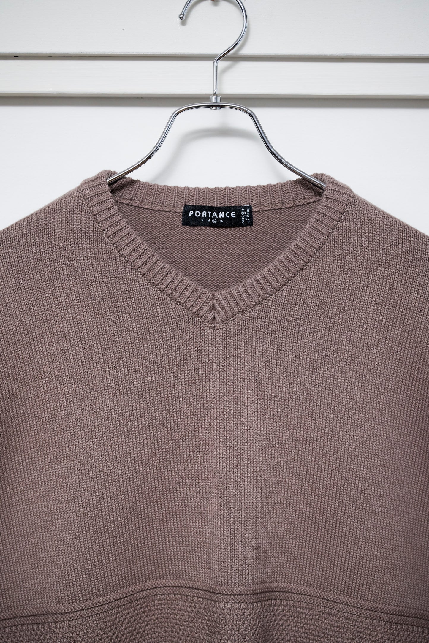 COTTON KANOKO V-KNIT