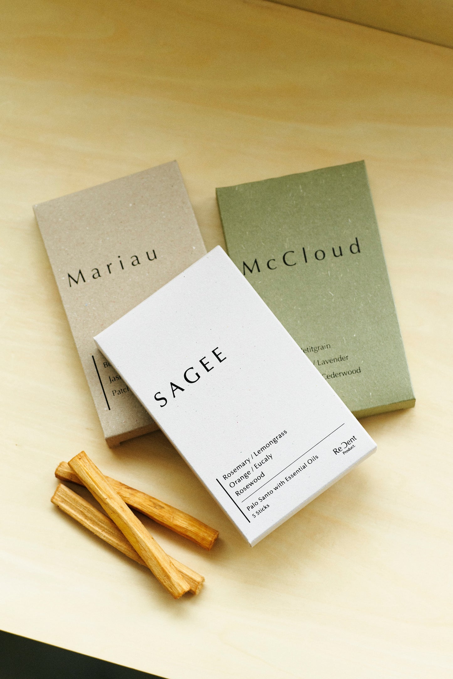 Palo sant with essential oils "SAGEE"