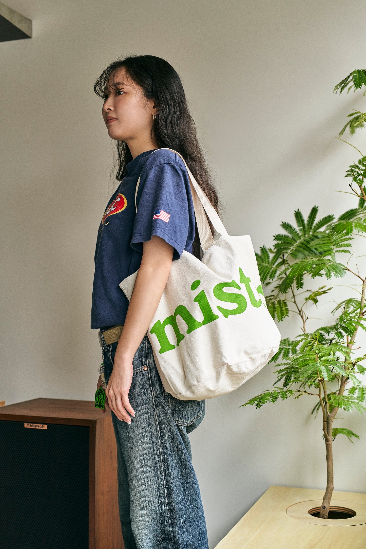 Medium Round Tote -Grow Bag