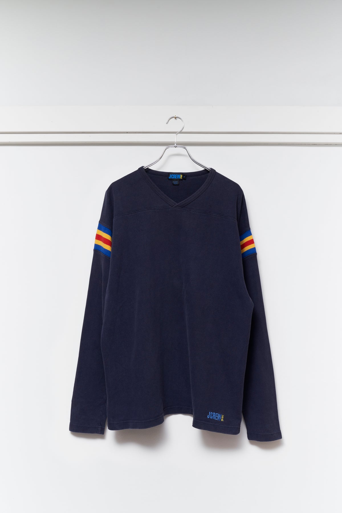 J.CREW SPORTS Heavyweight Cotton V Neck Pullover