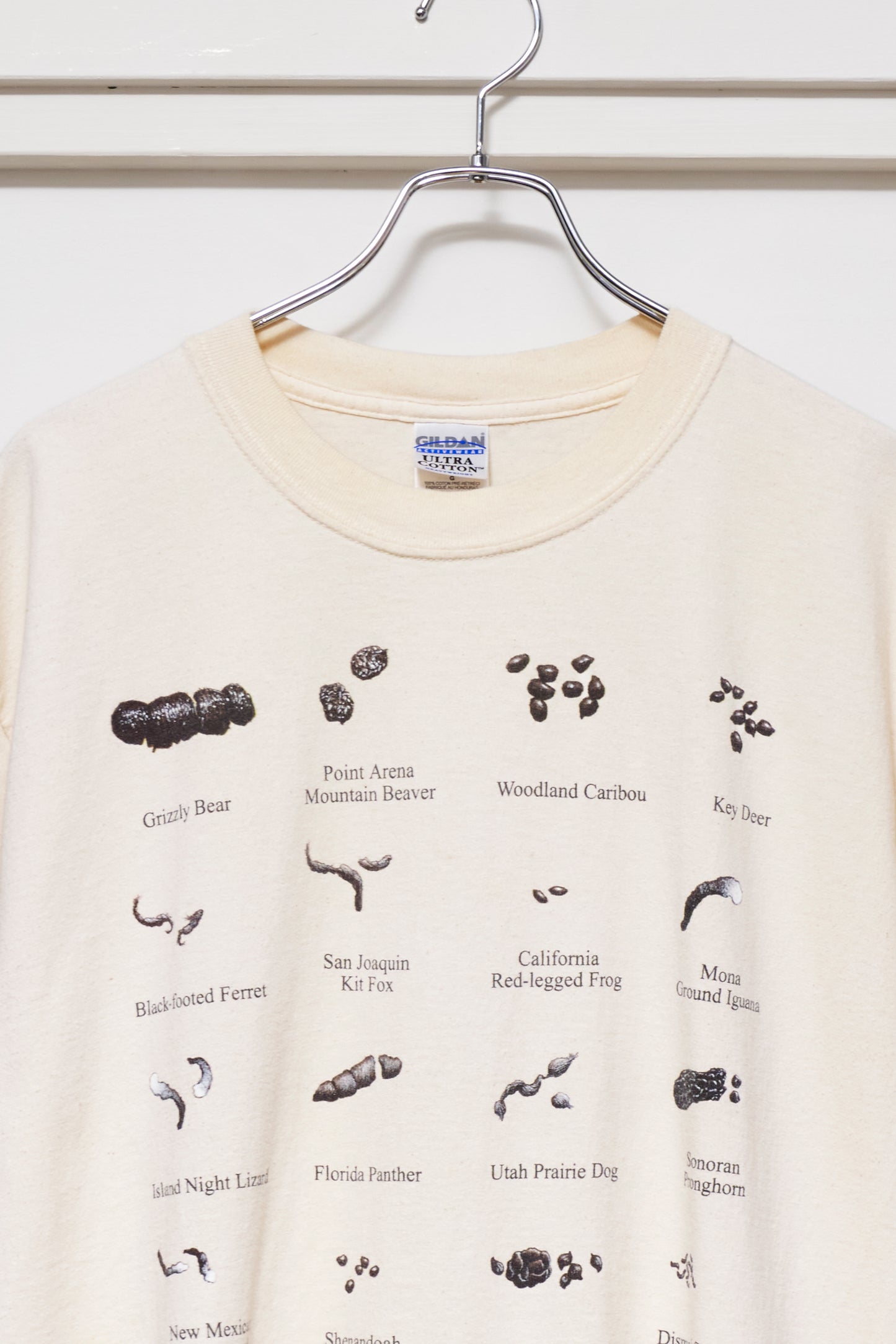 Gildan Ultra Cotton 1999 Endangered Feces’ Wildlife T-shirt