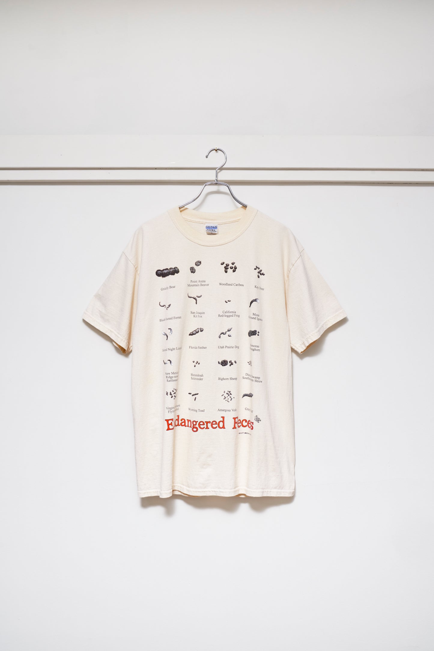 Gildan Ultra Cotton 1999 Endangered Feces’ Wildlife T-shirt