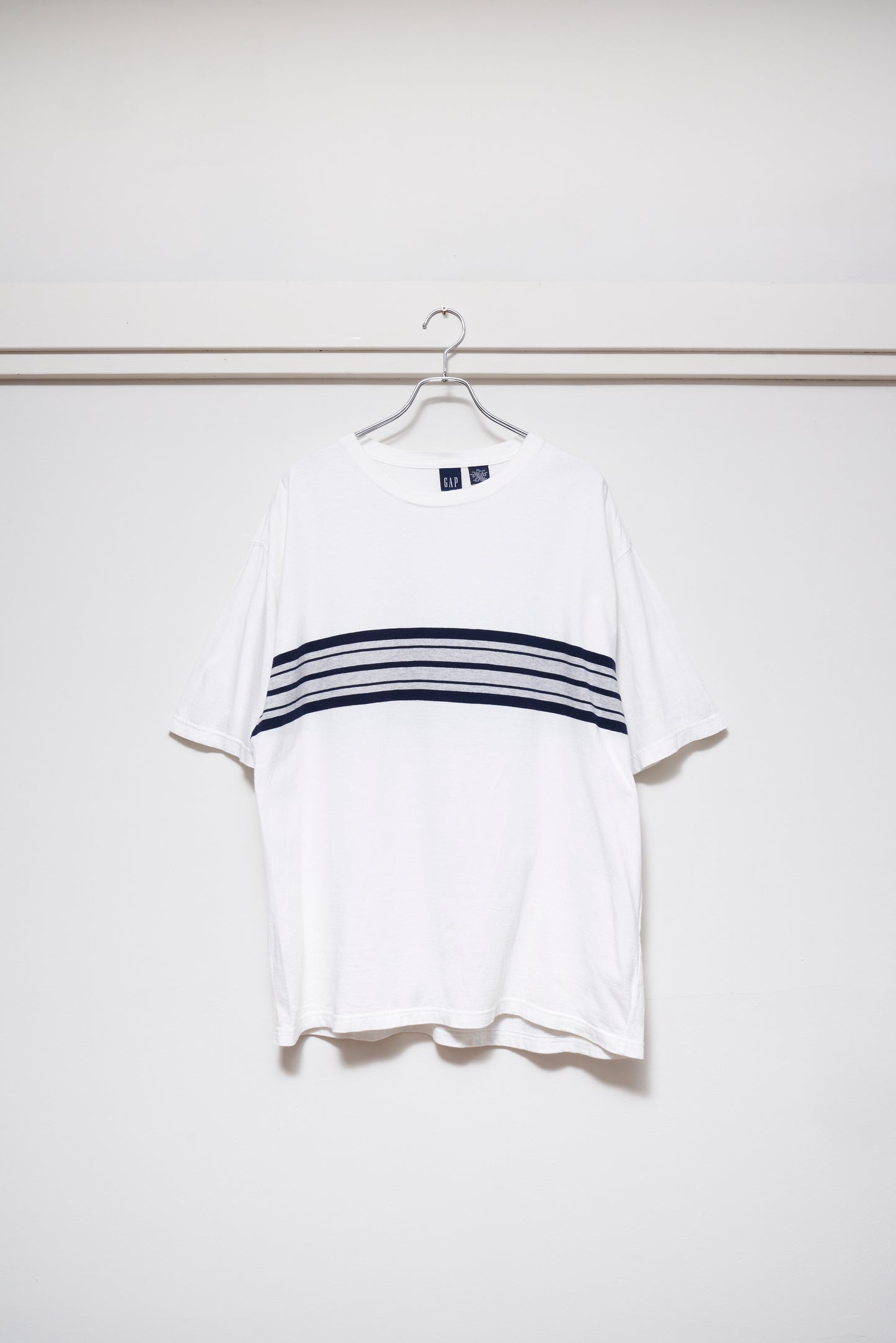 GAP Chest Stripe Cotton T-Shirt