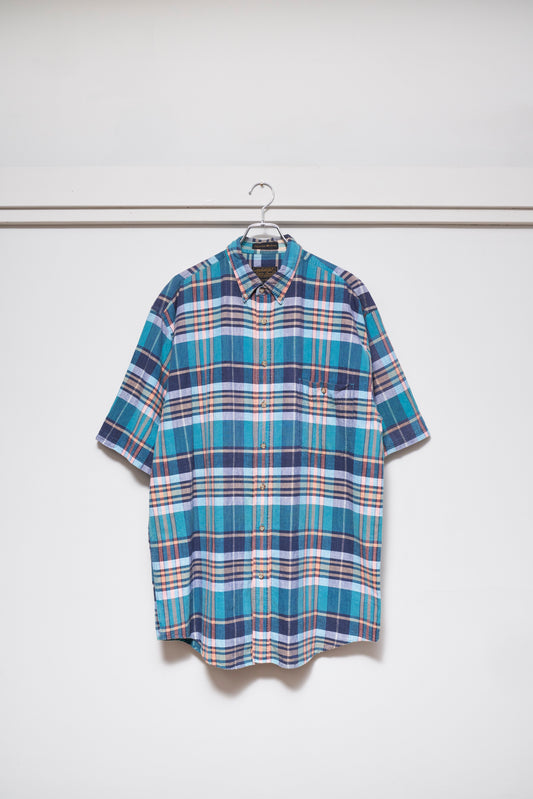 Eddie Bauer Madras Plaid Shirt