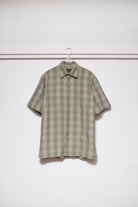 Van Heusen Polyester Plaid Shirt