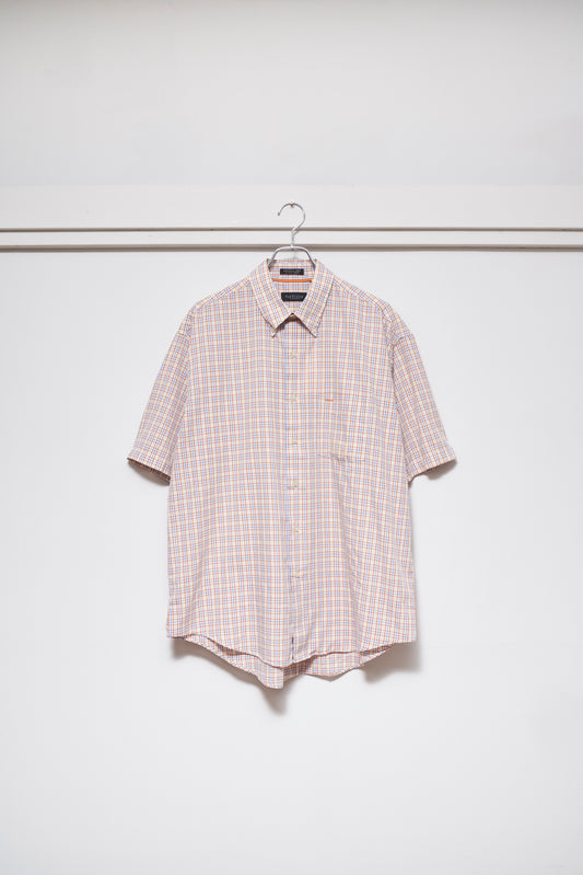 Van Heusen Polyester Cotton Plaid Shirt