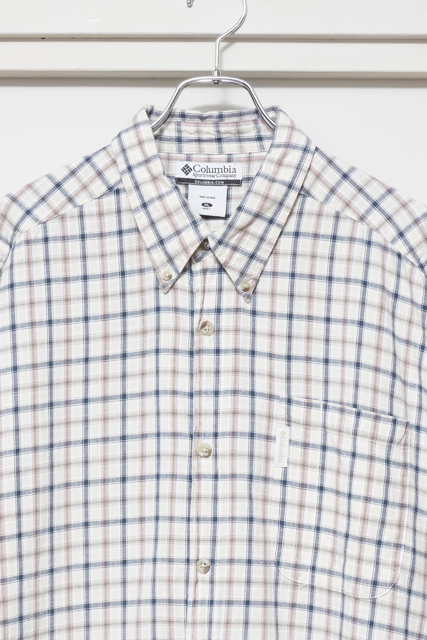 Columbia Cotton Plaid Shirt