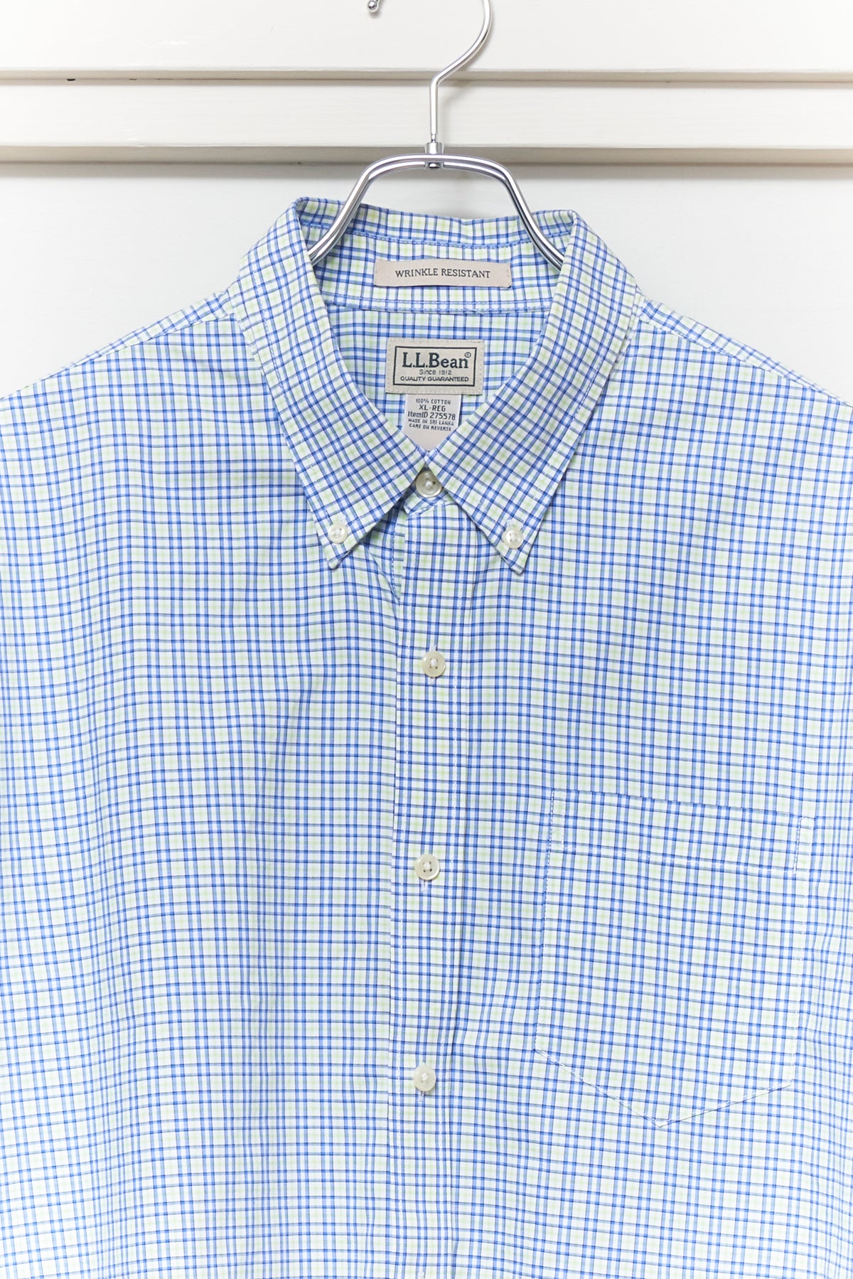 L.L.Bean Cotton Plaid Shirt