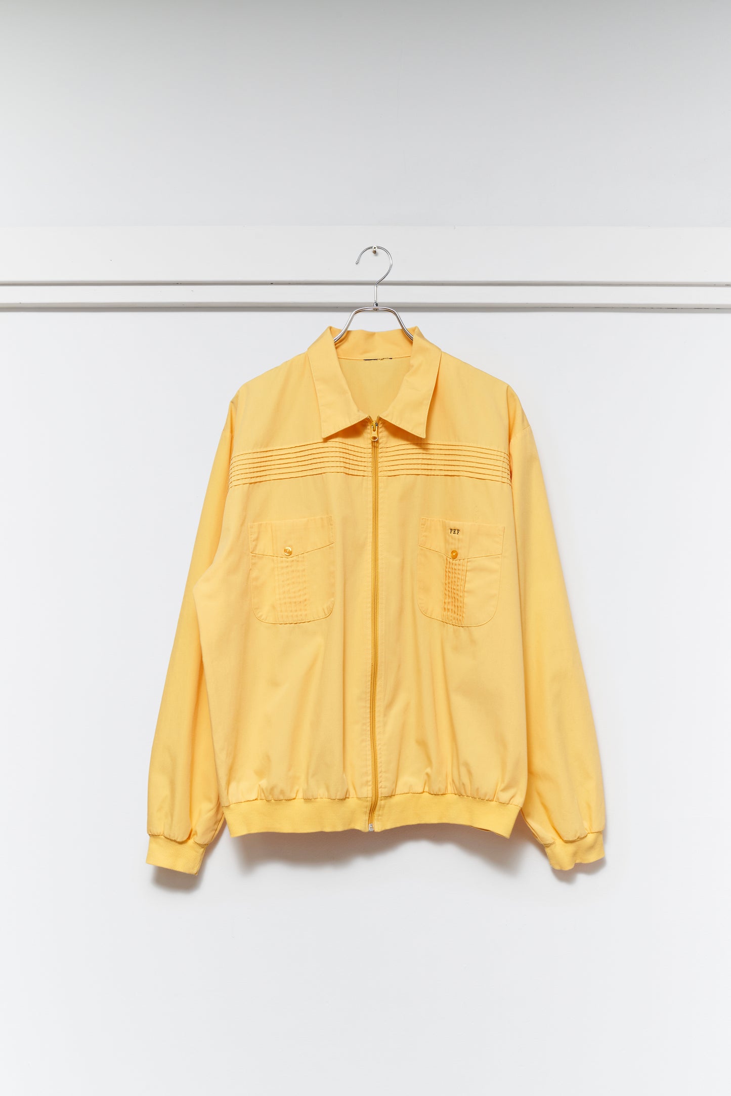 JOHN BRAIR Poly Zip Up Jacket